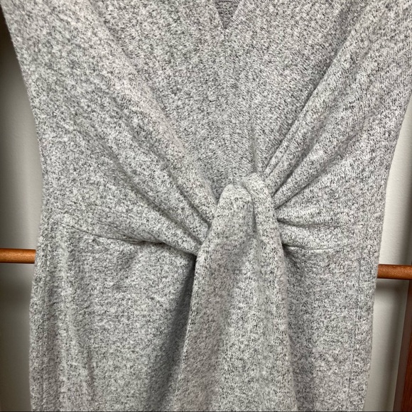 Free People Ginger Cozy Tie Front Sweater Dress - Picture 3 of 8